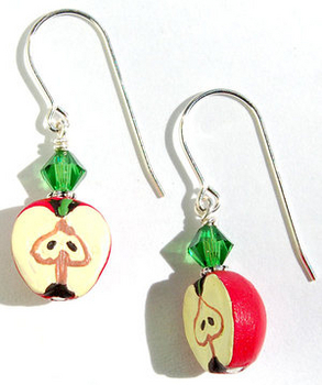 Earring Design Ideas crochet earring designs Crispy Apple Earrings Jewelry Design Ideas Earring Design Ideas chain and jelly featherweight earrings jewelry design ideas Crispy Apple Earrings Jewelry Design Ideas
