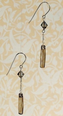 Image 20mm Column Pendant Earrings