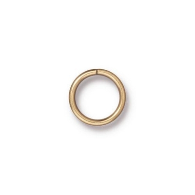 brass 10mm with 8mm I.D. - 18g open jumpring jumpring gold finish | Findings