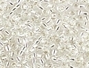 Japanese Miyuki Glass Seed Bead Size 11 - Crystal - Silver Lined