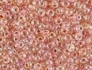 Seed Beads Miyuki Seed size 11 peach lined crystal ab color lined iridescent | Miyuki seed