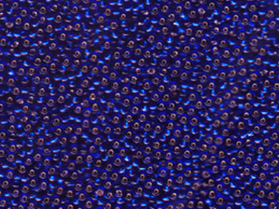 Japanese Miyuki Glass Seed Bead Size 11 - Dark Sapphire - Silver Lined