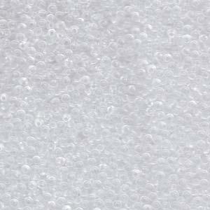 Japanese Miyuki Glass Seed Bead Size 11 - Crystal - Transparent Finish