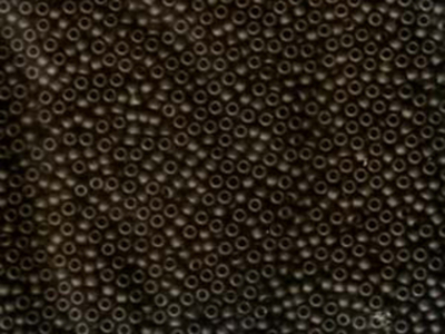 Japanese Miyuki Glass Seed Bead Size 11 - Brown - Transparent Matte Finish