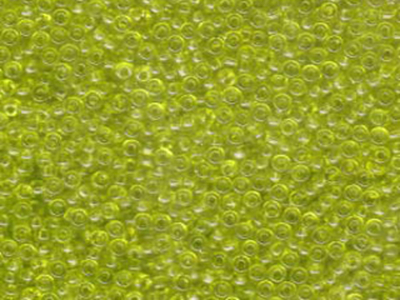Japanese Miyuki Glass Seed Bead Size 11 - Chartreuse - Transparent Finish