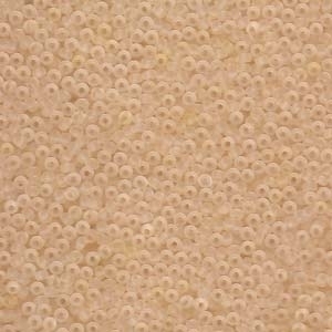 Japanese Miyuki Glass Seed Bead Size 11 - Pale Pink - Transparent Matte Finish