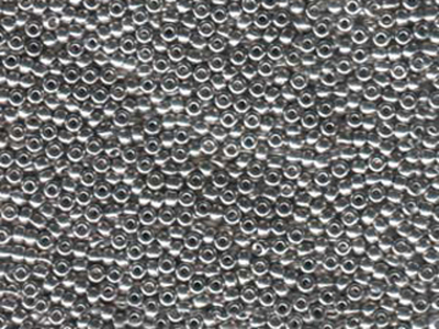 Japanese Miyuki Glass Seed Bead Size 11 - Palladium - Metallic Finish