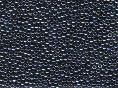 Japanese Miyuki Glass Seed Bead Size 11 - Gunmetal - Opaque Finish