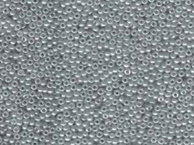 Japanese Miyuki Glass Seed Bead Size 11 - Grey - Ceylon Finish