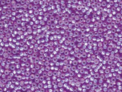 Japanese Miyuki Glass Seed Bead Size 11 - Violet - Silver Lined Matte Finish