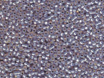Japanese Miyuki Glass Seed Bead Size 11 - Blue Grey - Transparent Finish
