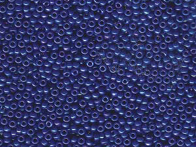 Japanese Miyuki Glass Seed Bead Size 11 - Cobalt - Opaque Luster Finish
