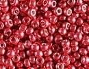 Japanese Miyuki Glass Seed Bead Size 11 - Light Cranberry Duracoat - Galvanized Finish