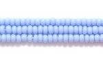 Czech Glass Seed Bead Size 11 - Pale Blue - Opaque Finish