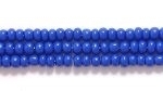 Czech Glass Seed Bead Size 11 - Dark Blue - Opaque Finish