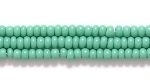 Czech Glass Seed Bead Size 11 - Kelly Green - Opaque Finish