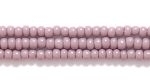 Czech Glass Seed Bead Size 11 - Light Purple - Opaque Finish