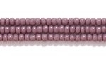 Czech Glass Seed Bead Size 11 - Dark Purple - Opaque Finish