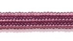 Czech Glass Seed Bead Size 11 - Deep Amethyst - Transparent Finish