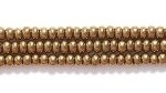 Czech Glass Seed Bead Size 11 - Bronzed Metallic