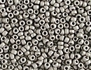 Japanese Miyuki Glass Seed Bead Size 15 - Nickel Plated - Matte Metallic Finish