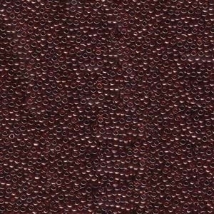 Japanese Miyuki Glass Seed Bead Size 15 - Garnet - Gold Luster Finish