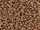 Japanese Miyuki Glass Seed Bead Size 15 - Topaz Gold - Transparent Luster Finish