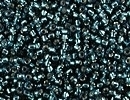 Japanese Miyuki Glass Seed Bead Size 15 - Blue Zircon - Silver Lined