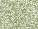 Japanese Miyuki Glass Seed Bead Size 15 - Sparkle Celery - Color Lined