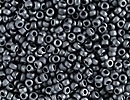 Japanese Miyuki Glass Seed Bead Size 15 - Gunmetal - Matte Metallic Finish