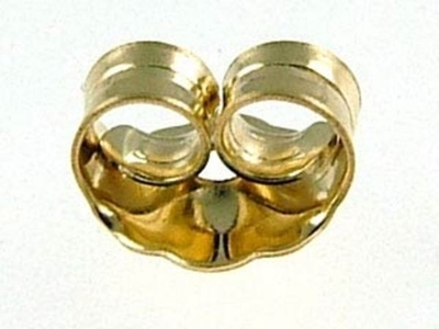 Heavyweight Earnut - 14k Goldfill Finish | Earring Findings