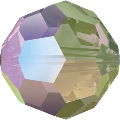 Swarovski 8mm Crystal Paradise Shine Round Bead 5000 Transparent with Finish