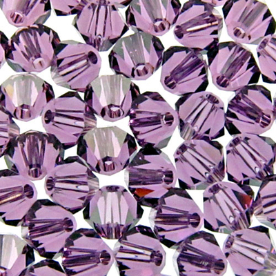 100 Beads Crystal Bicone, Bicone Beads Crystal 4mm