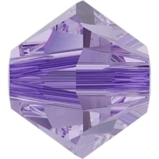 Swarovski Crystal Beads 6mm bicone 5328 alexandrite (color changing) transparent | bicone 5328