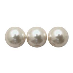 Swarovski Pearl Beads 2mm round pearl (5810) creamrose pearlescent | Swarovski Pearl Beads