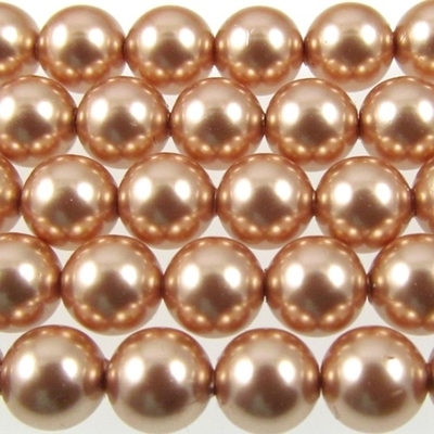 Swarovski Pearl Beads 2mm round pearl (5810) rose gold pearlescent | Swarovski Pearl Beads