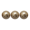 Swarovski Crystal 4mm Round Pearl Bead 5810 - Bright Gold - Pearlescent Finish | Faux Glass Pearls