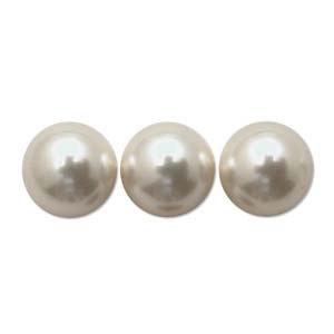 Swarovski Crystal 4mm Round Pearl Bead 5810 - Creamrose - Pearlescent Finish | Faux Glass Pearls