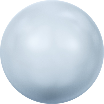 Swarovski Pearl Beads 4mm round pearl (5810) iridescent light blue pearlescent | Swarovski Pearl Beads