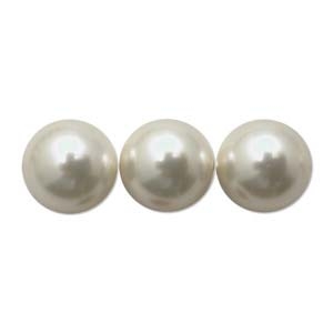 Swarovski Crystal 4mm Round Pearl Bead 5810 - Light Creamrose - Pearlescent Finish | Faux Glass Pearls