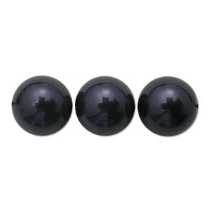Swarovski Crystal 4mm Round Pearl Bead 5810 - Night Blue - Dark Blue - Pearlescent Finish | Faux Glass Pearls