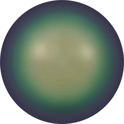 Swarovski 4mm Scarabaeus Green Round Pearl Bead 5810 | Faux Glass Pearls