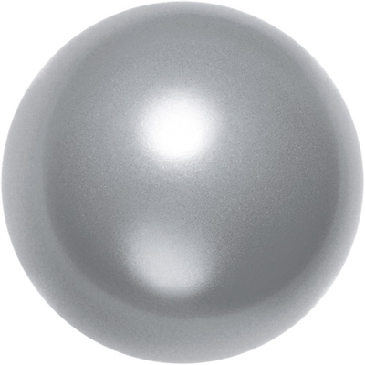 Swarovski Crystal 6mm Round Pearl Bead 5810 - Grey - Pearlescent Finish | Faux Glass Pearls