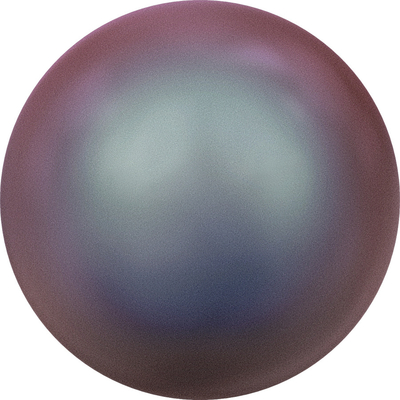 Swarovski Pearl Beads 6mm round pearl (5810) iridescent red pearlescent | Swarovski Pearl Beads