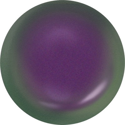 Swarovski 6mm Crystal Iridescent Purple Pearlescent Round Pearl | Faux Glass Pearls