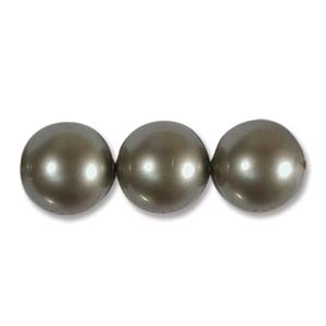 Swarovski Crystal 6mm Round Pearl Bead 5810 - Platinum - Pearlescent Finish Swarovski Crystal 6mm Round Pearl Bead 5810 - Platinum - Pearlescent Finish | Faux Glass Pearls