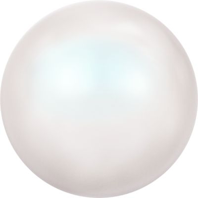 Swarovski 6mm Crystal Pearlescent White Round Pearl Bead 5810 - Pearlescent Finish | Faux Glass Pearls