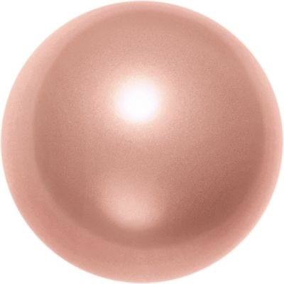 Swarovski Crystal 6mm Round Pearl Bead 5810 - Rose Peach - Pearlescent Finish Swarovski Crystal 6mm Round Pearl Bead 5810 - Peach - Pearlescent Finish | Faux Glass Pearls