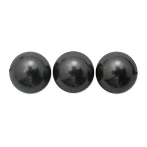 Swarovski Crystal 8mm Round Pearl Bead 5810 - Black - Pearlescent Finish Swarovski Crystal 6mm Round Pearl Bead 5810 - Peach - Pearlescent Finish | Faux Glass Pearls