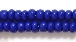 Czech Pony Glass Seed Bead Size 6 - Royal Blue - Opaque Finish